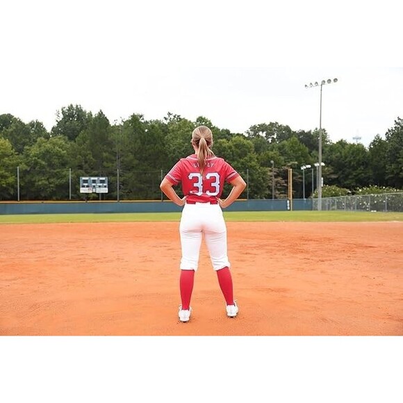 Mizuno Select Belted Women's Low Rise Fastpitch Softball Pant 350150, Med - Picture 8 of 10